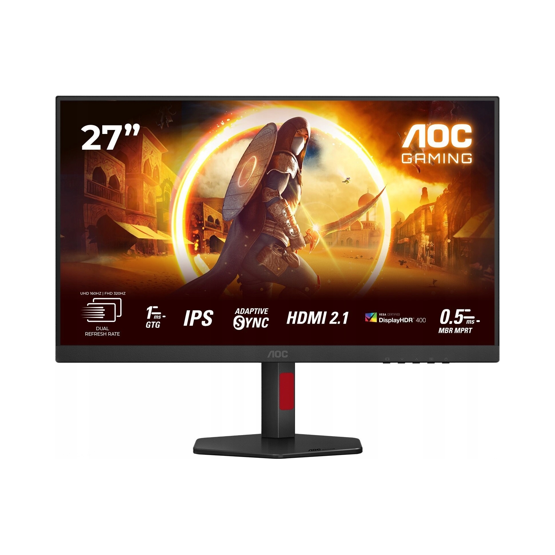 Herní monitor Aoc U27G4R 3840 x 2160 (uhd 4K) Ips 27''