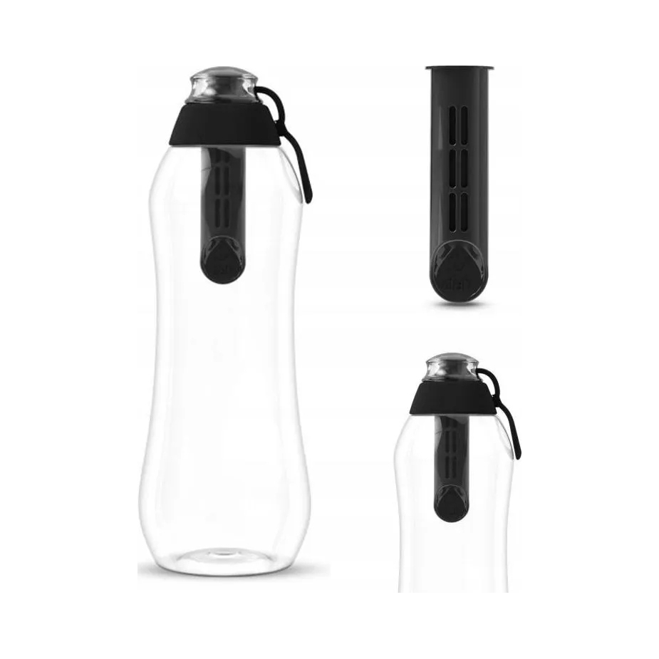 Szűrőpalack Dafi 500ml fekete 2 Szűrő