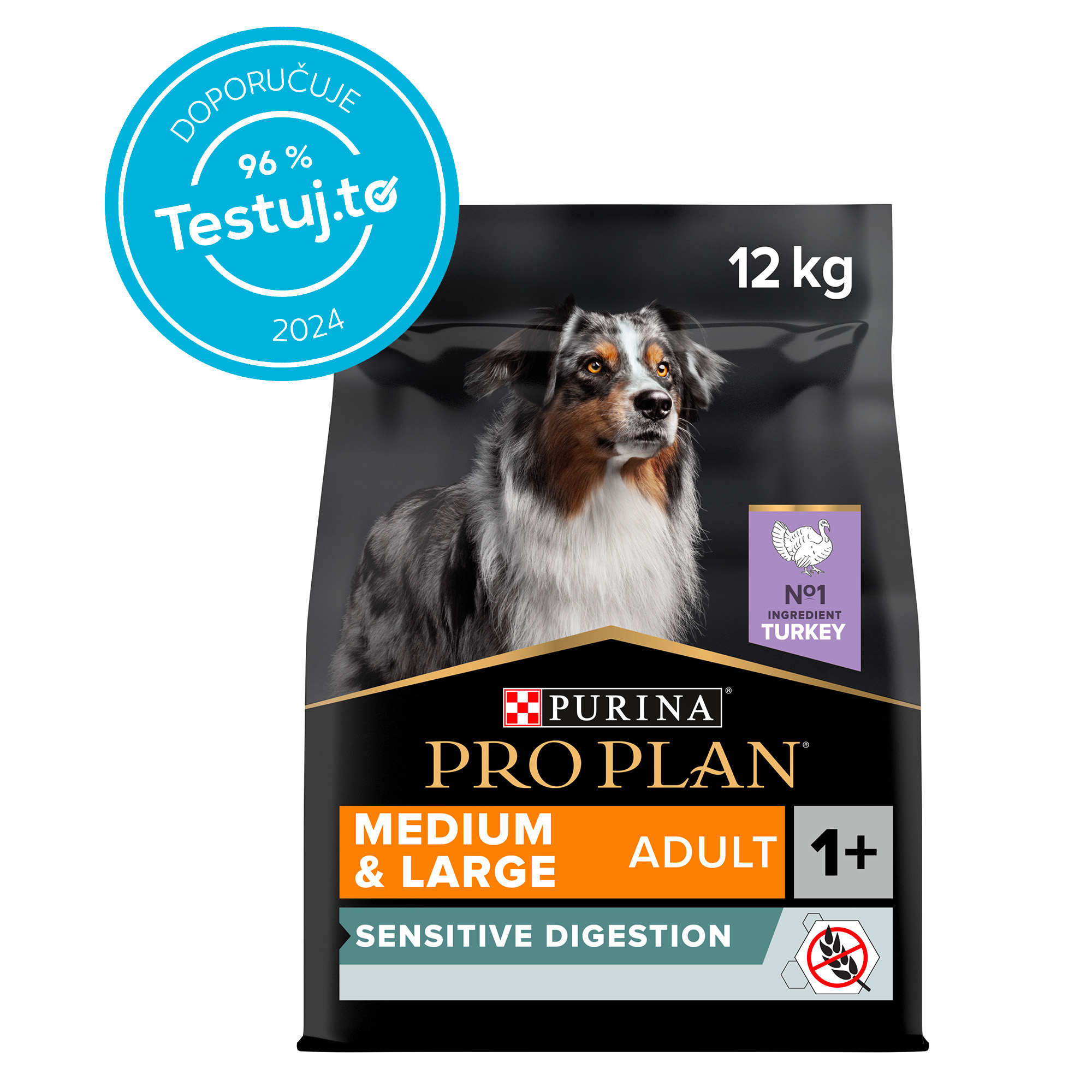 Levně Suché krmivo Purina Pro Plan krůta 12 kg