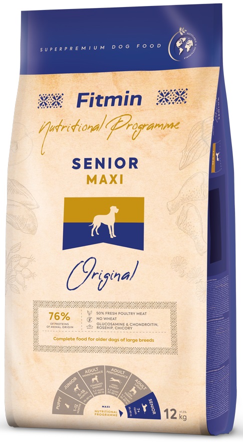 Levně Fitmin Dog Maxi Senior 12 kg