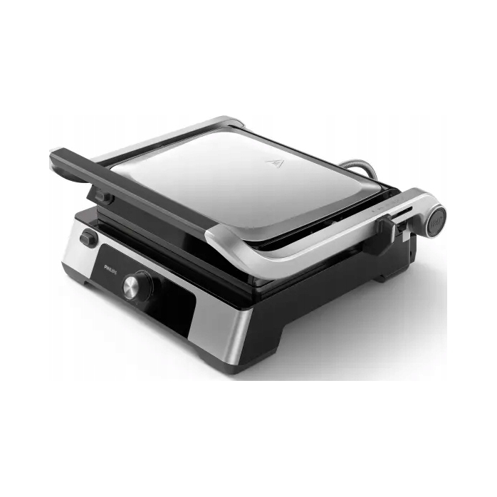 Kontaktowy grill elektryczny Philips HD6301/90 srebrny/szary 2200 W