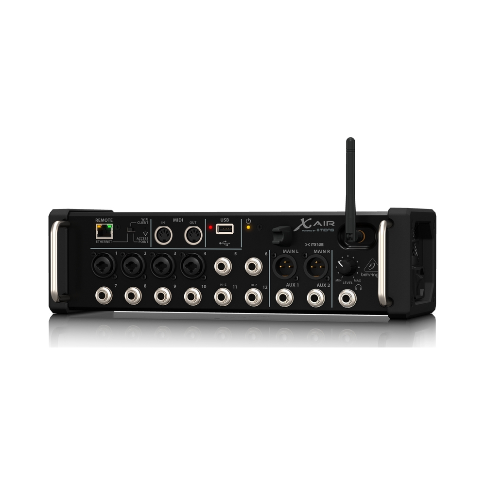 Behringer XR12 12kanálový audio mixážní pult, černý