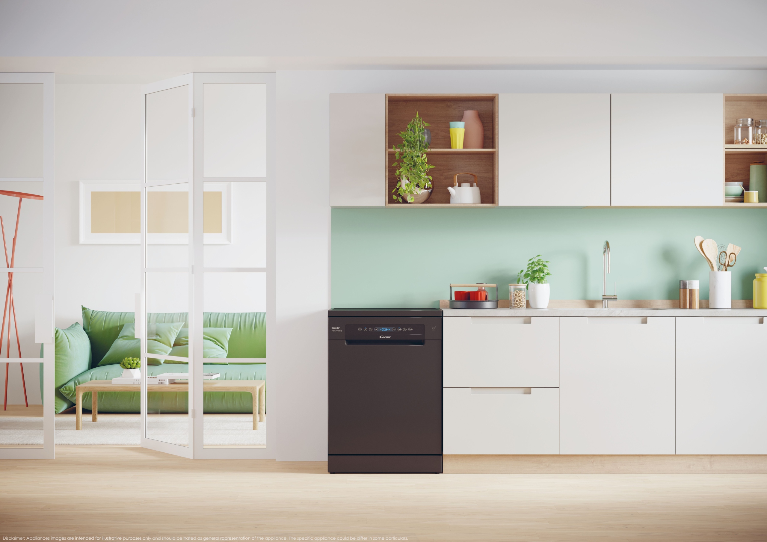 Volně stojící myčka nádobí Candy Cf 5C6F0B