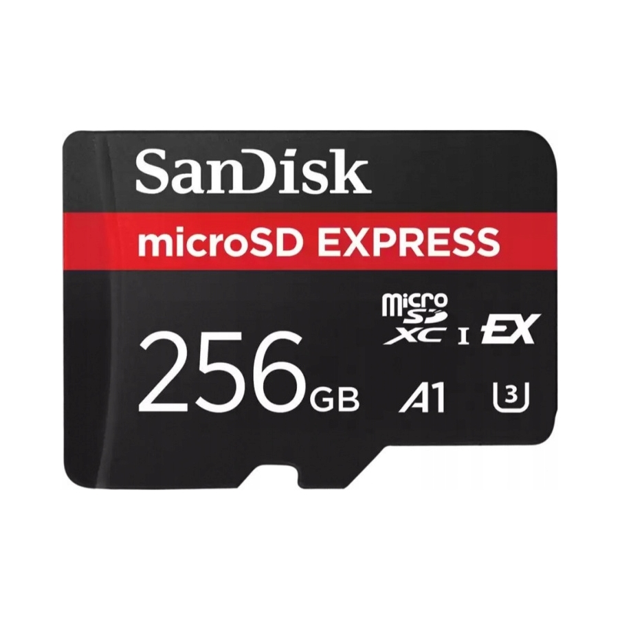 Pamäťová karta SanDisk Express microSDXC 256GB 880/650 MB/s Ex C10 U3 Uhs-i