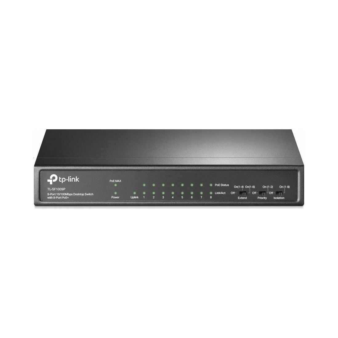 Prepínač SL1218MP 16xFE PoE+ 2x1Gb 2xSFP