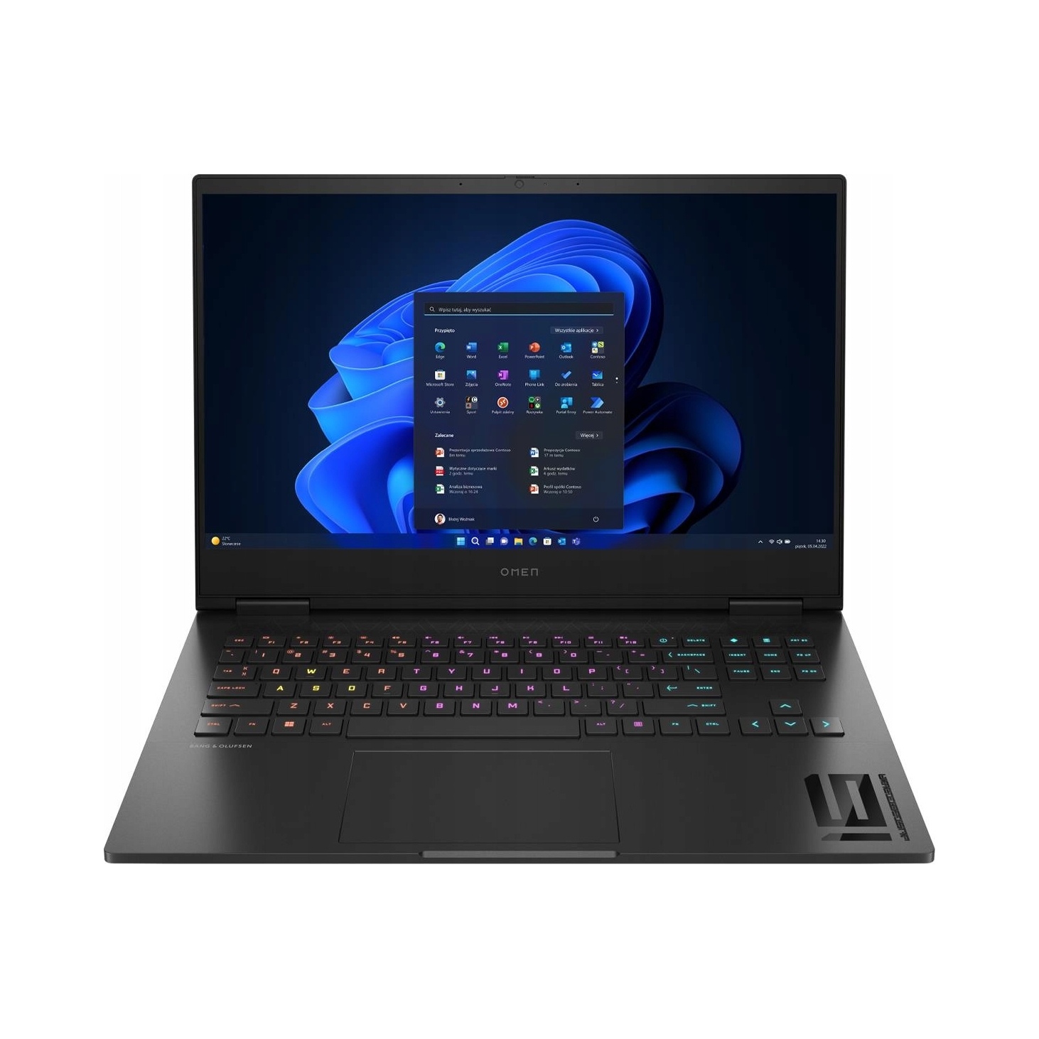 Laptop dla graczy Hp Omen 16 i5-13420H 16GB 512 Ssd RTX4050 144Hz Win11x