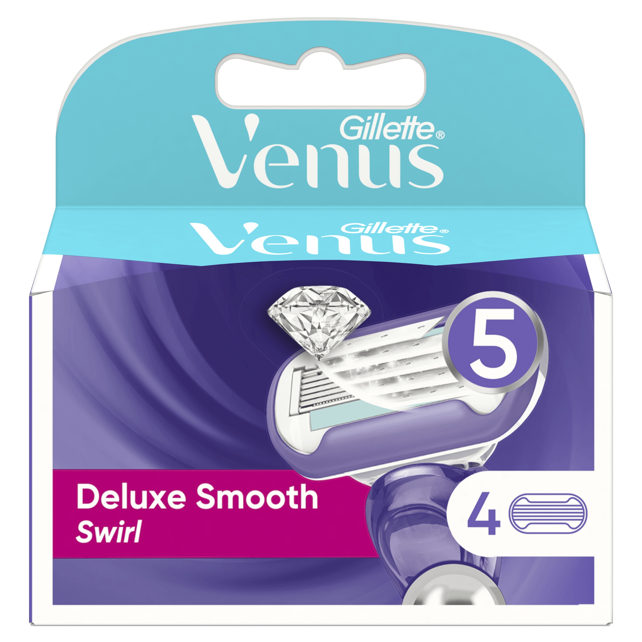 

Venus Deluxe Smooth Swirl Ostrza wkłady 4 szt.
