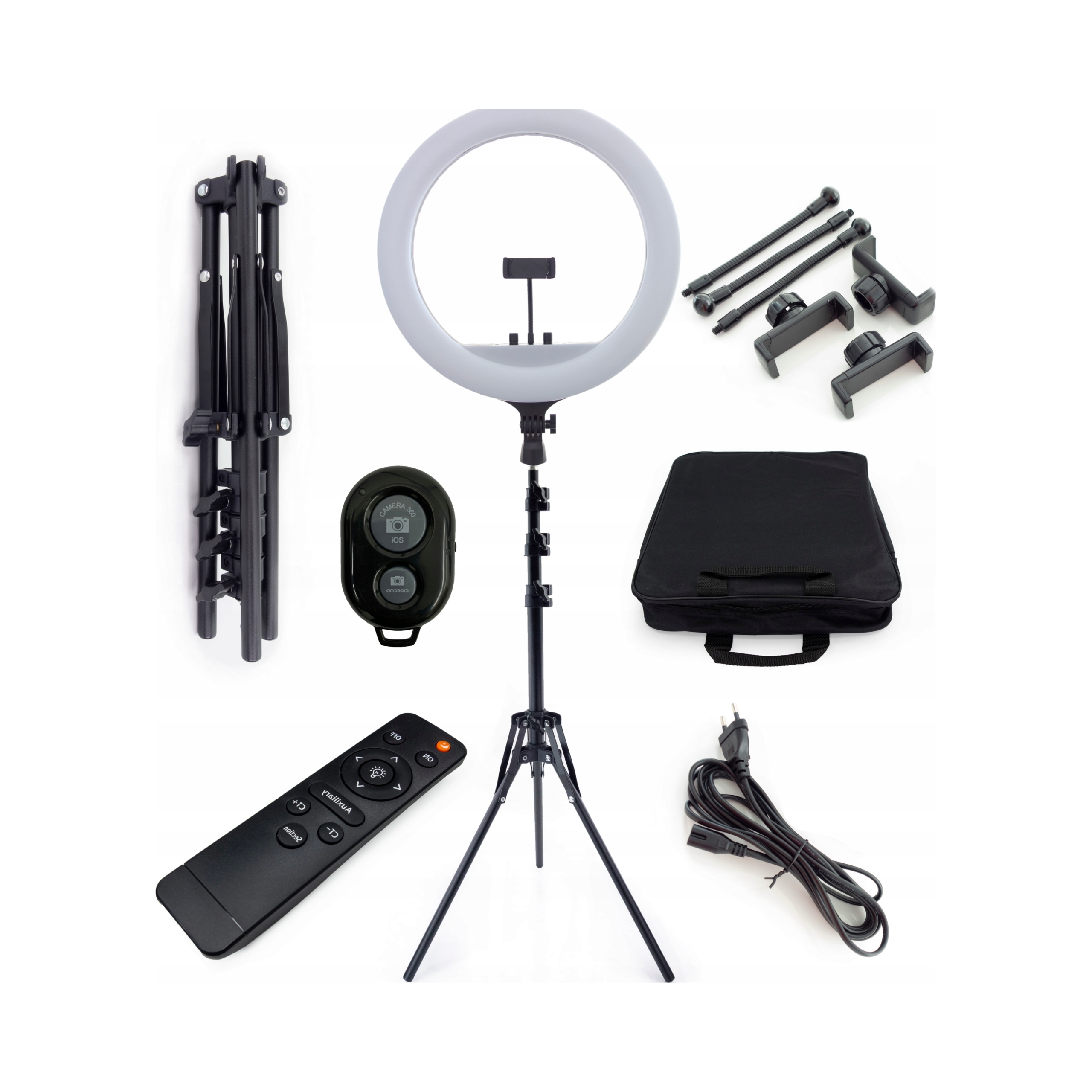 Lampa pierścieniowa 2Control LED 54 cm 65 W 7800 lumenów 560 diod