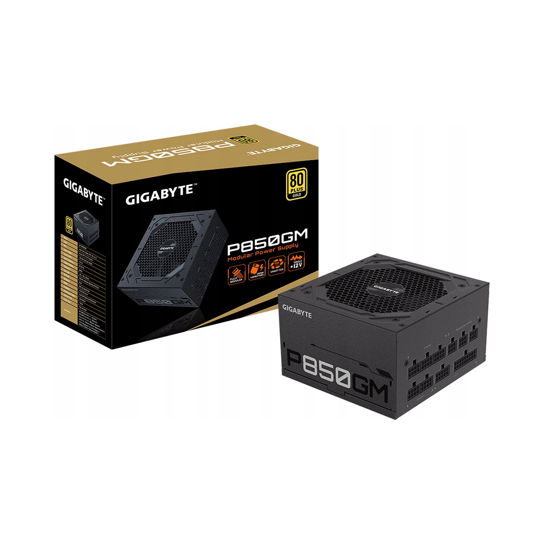 Napájací zdroj Gigabyte GP-P850GM 850 W 80 Plus Gold