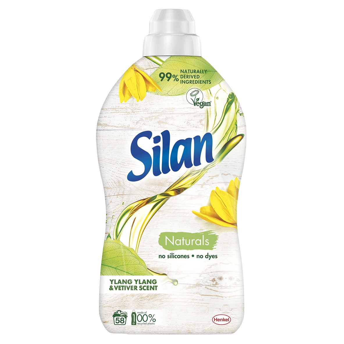 

Płyn do płukania Silan Ylang & Vetiver 1,45l 58p