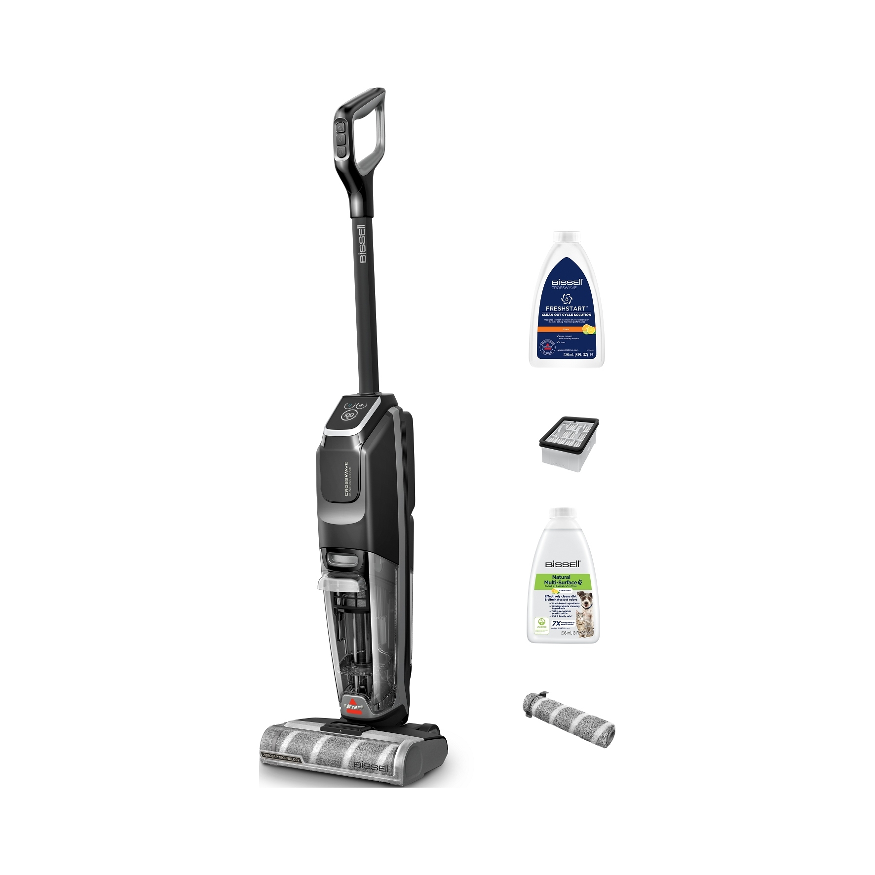 Tyčový vysávač Bissell CrossWave OmniForce Edge Pro 4000N, čierny