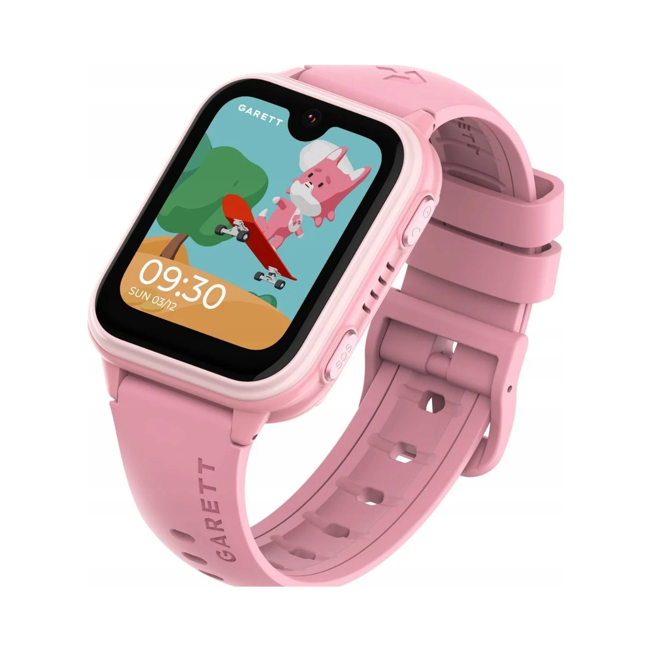Chytré Hodinky Garett Kids Vibe 4G ružové pre deti
