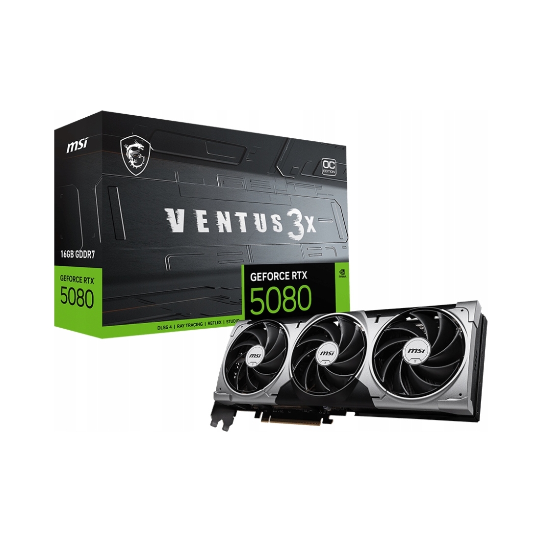 Grafická karta Msi Geforce Rtx 5080 16G Ventus 3X Oc Dlss 4