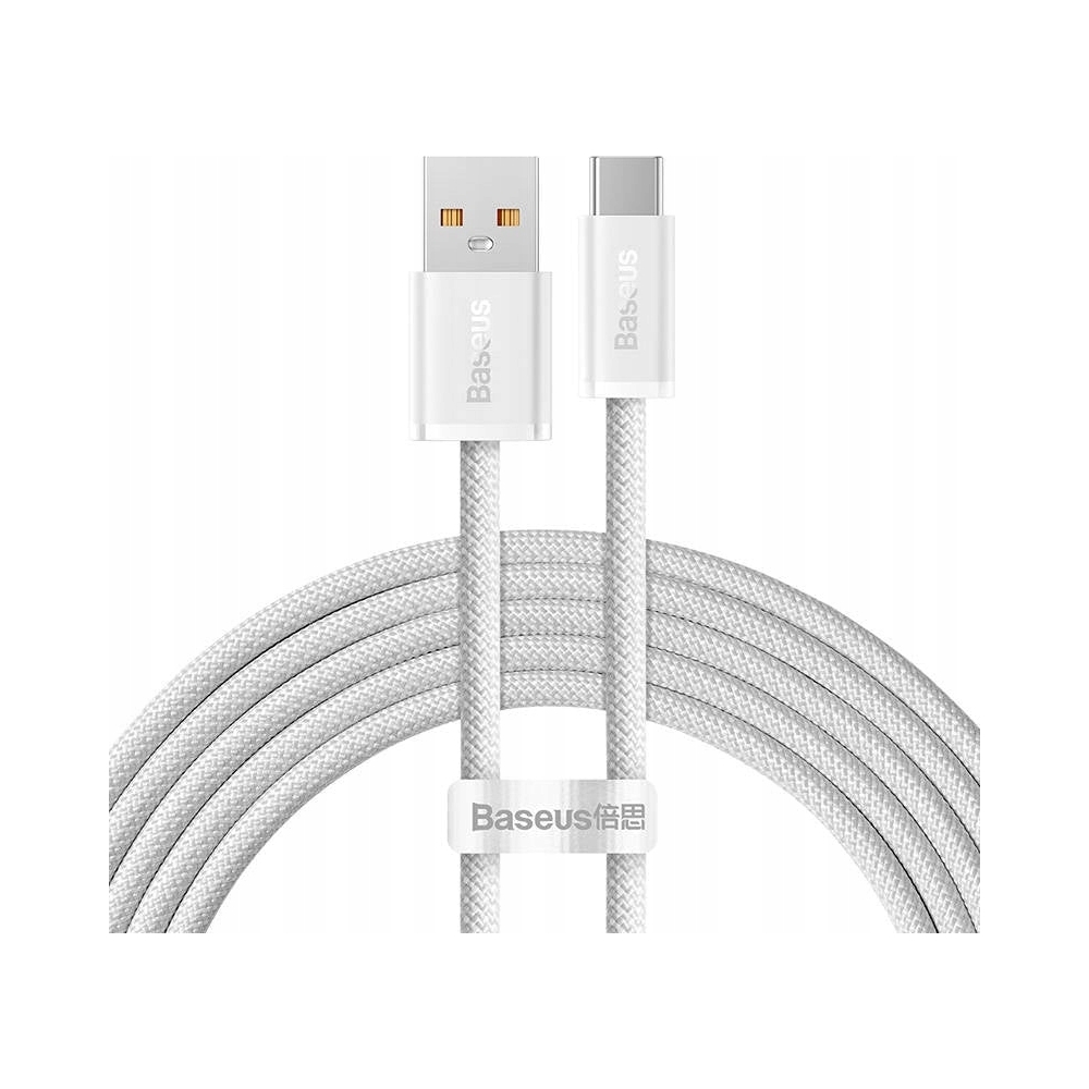 Baseus Dynamic Series kabel Usb Usb Typ C 100W 2m biały (CALD000702)