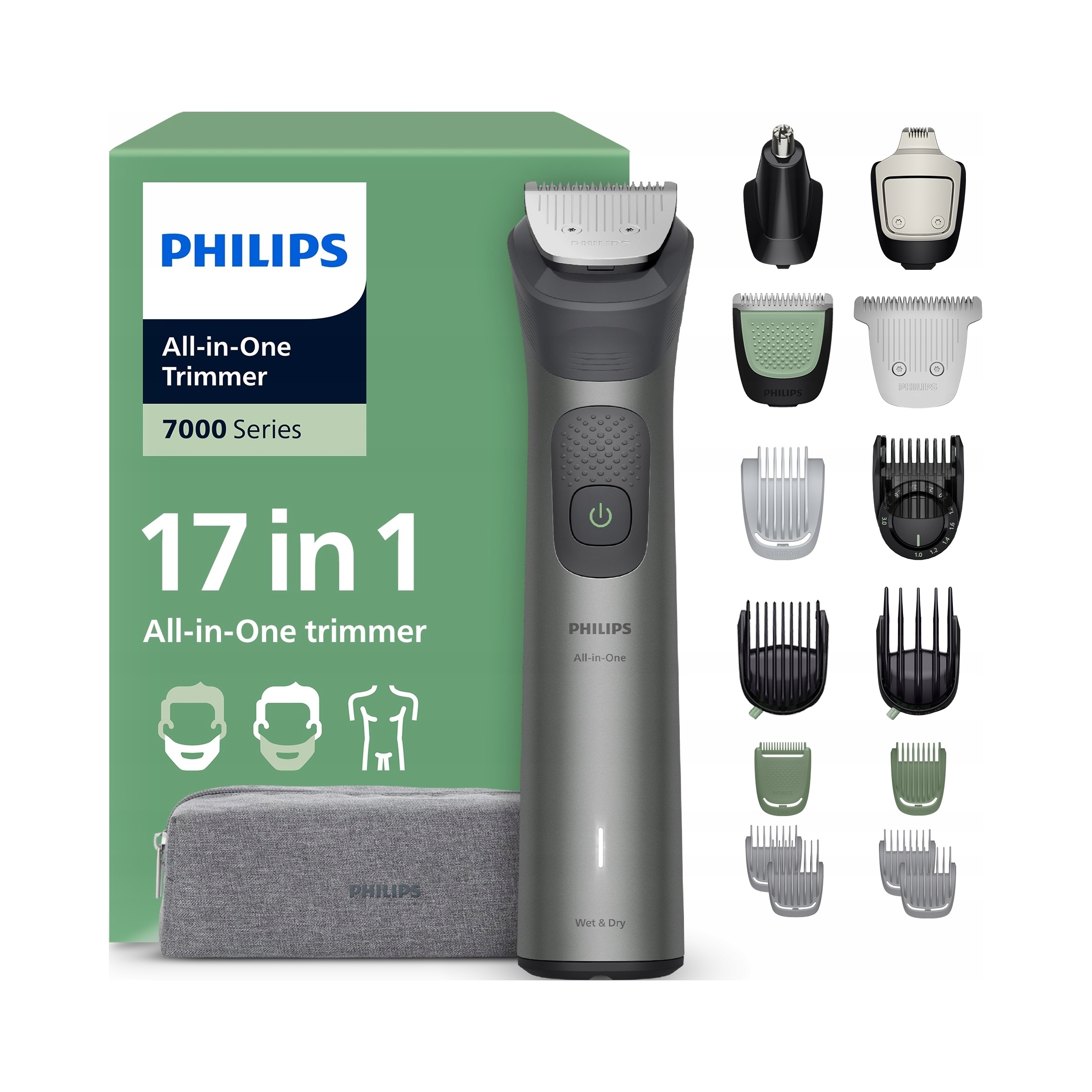 Trymer do włosów Philips MG7941/15 seria 7000 Multigroom