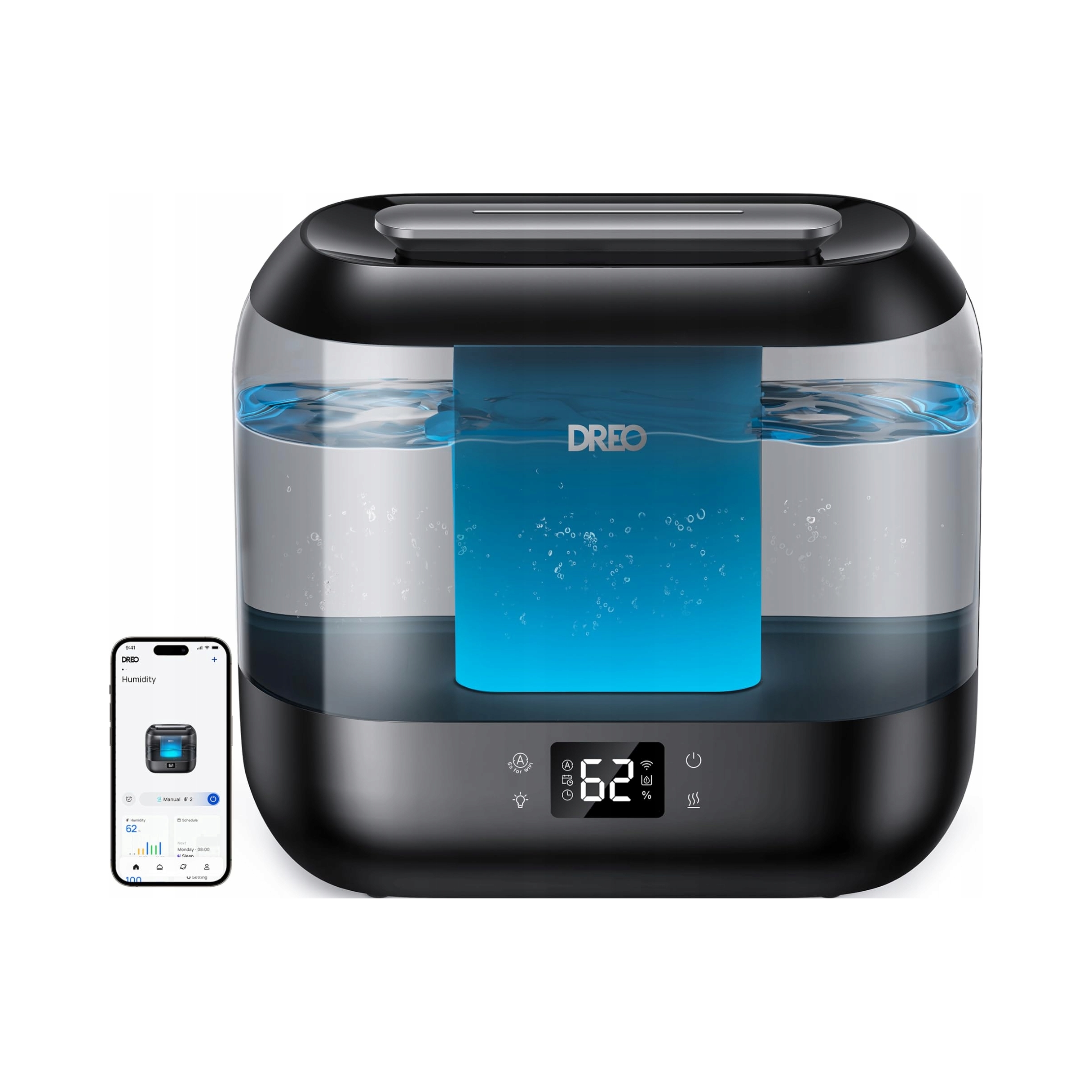 Inteligentní Zvlhčovač Vzduchu Do Ložnice Dreo DR-HHM001S