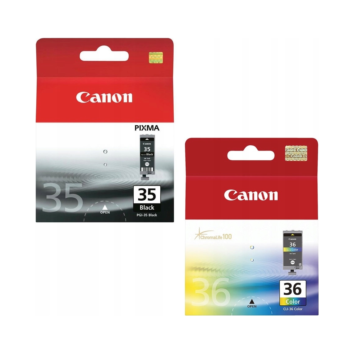 Inkoust Canon PGI35 CLI36 černý sada barev