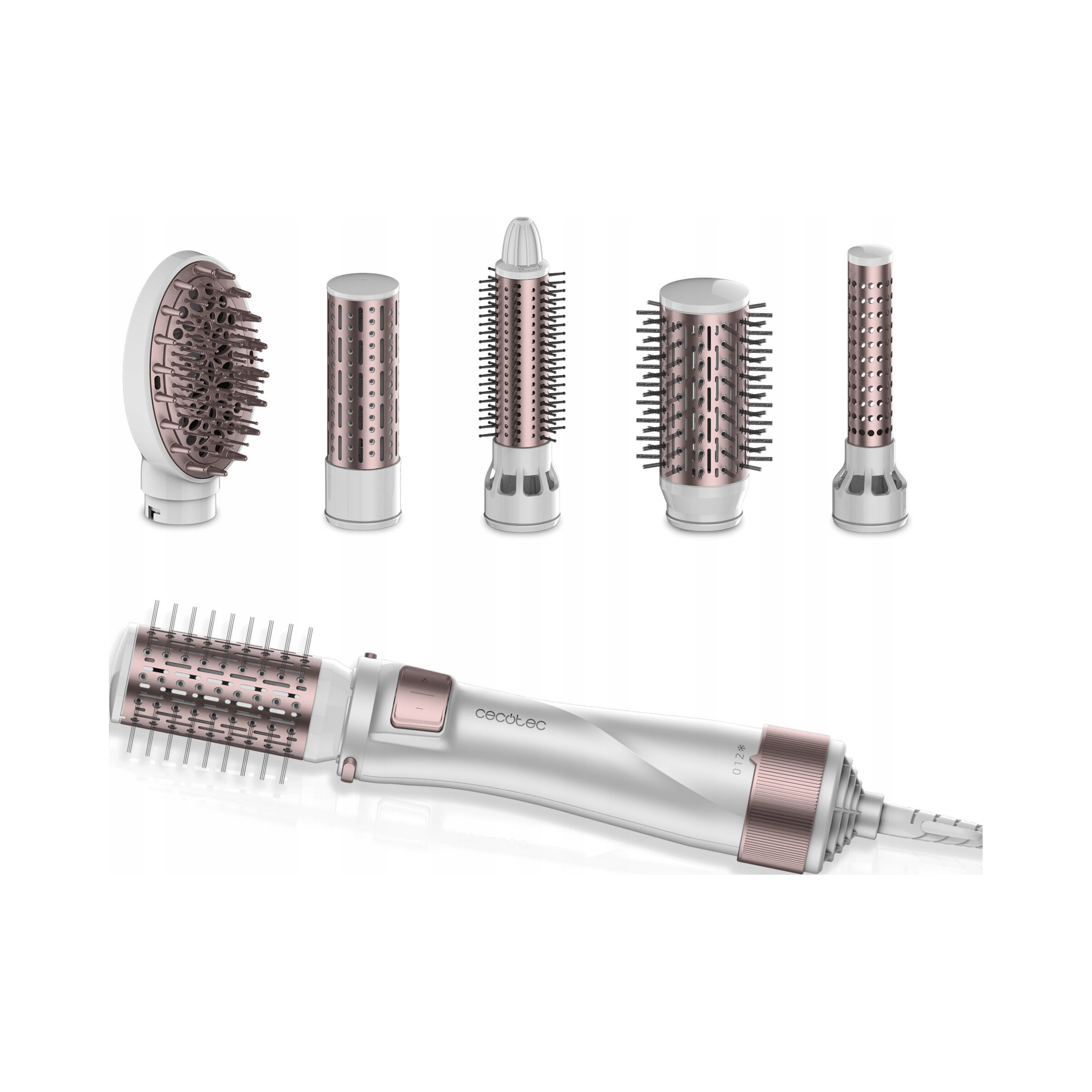 Horkovzdušný kartáč Cecotec, 3446, CeramicCare, 5v1, 3 teploty, 2