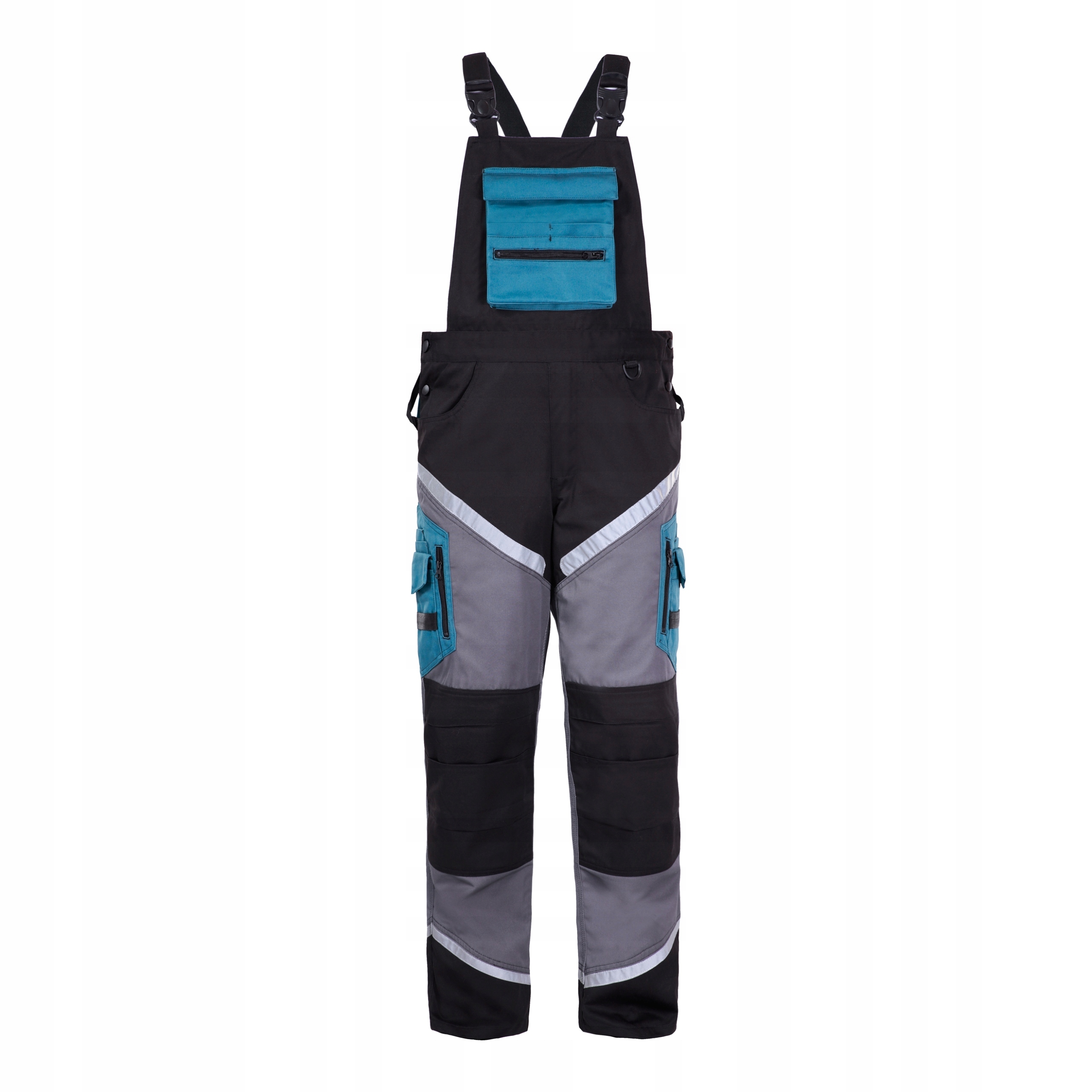 Ogrodniczki Czar-szar-turk. Z Pasami Odblask., L