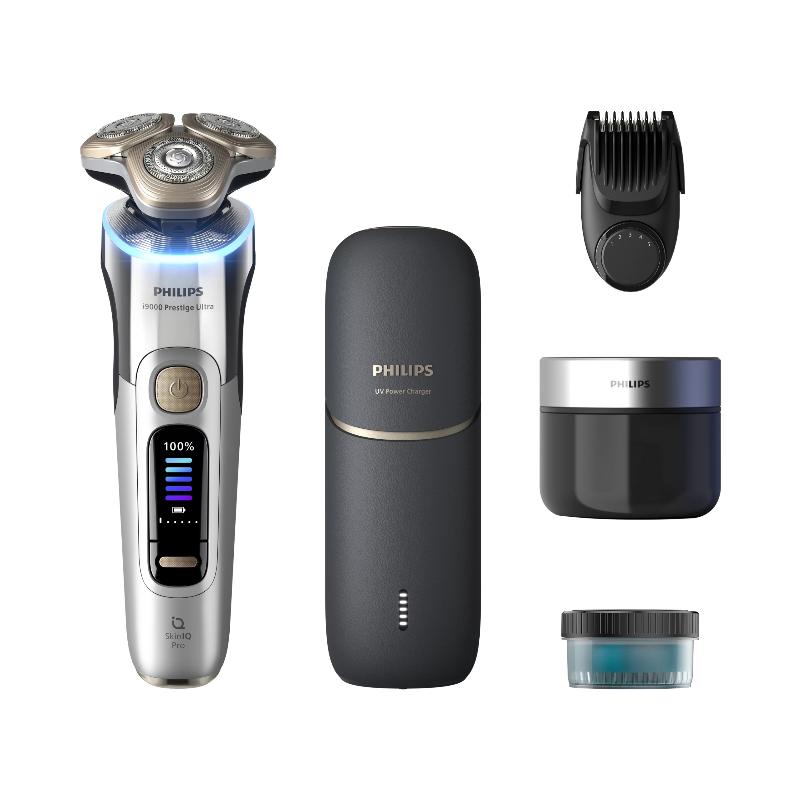 Elektrický holiaci strojček pre mužov na sucho aj na mokro SkinIQ Pro Philips XP9404/46