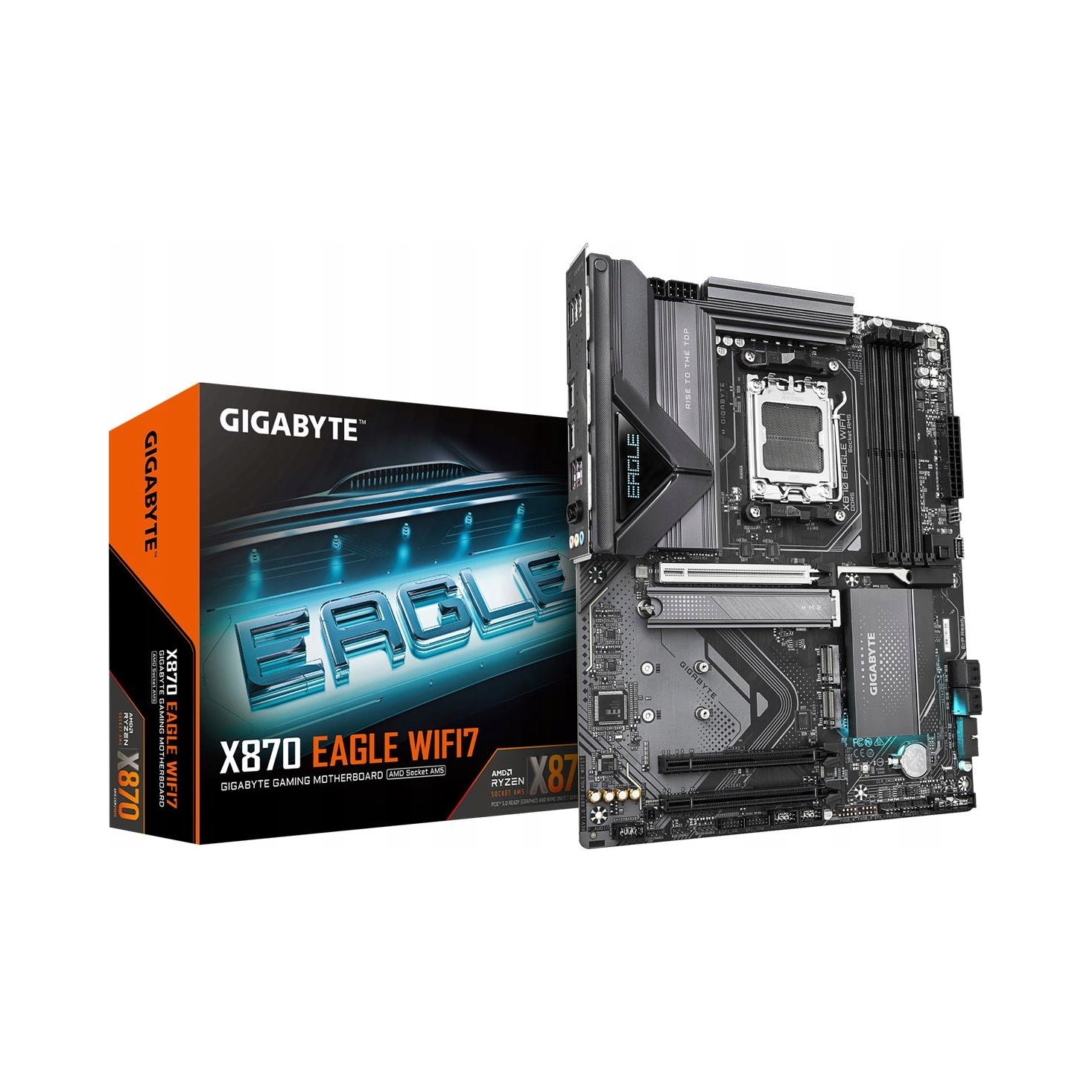 Základná doska Gigabyte X870 Eagle WIFI7 DDR5 USB4 PCIe5.0 WiFi Bt AM5 Atx