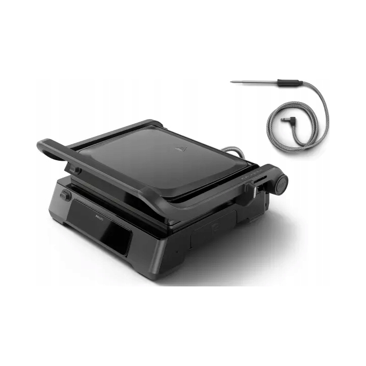 Kontaktowy grill elektryczny Philips Seria 7000 HD6307/70 czarny, 2200 W