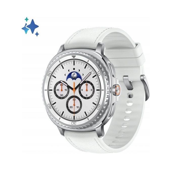 Smart hodinky Samsung Galaxy Watch8 Classic biele Lte 46 mm