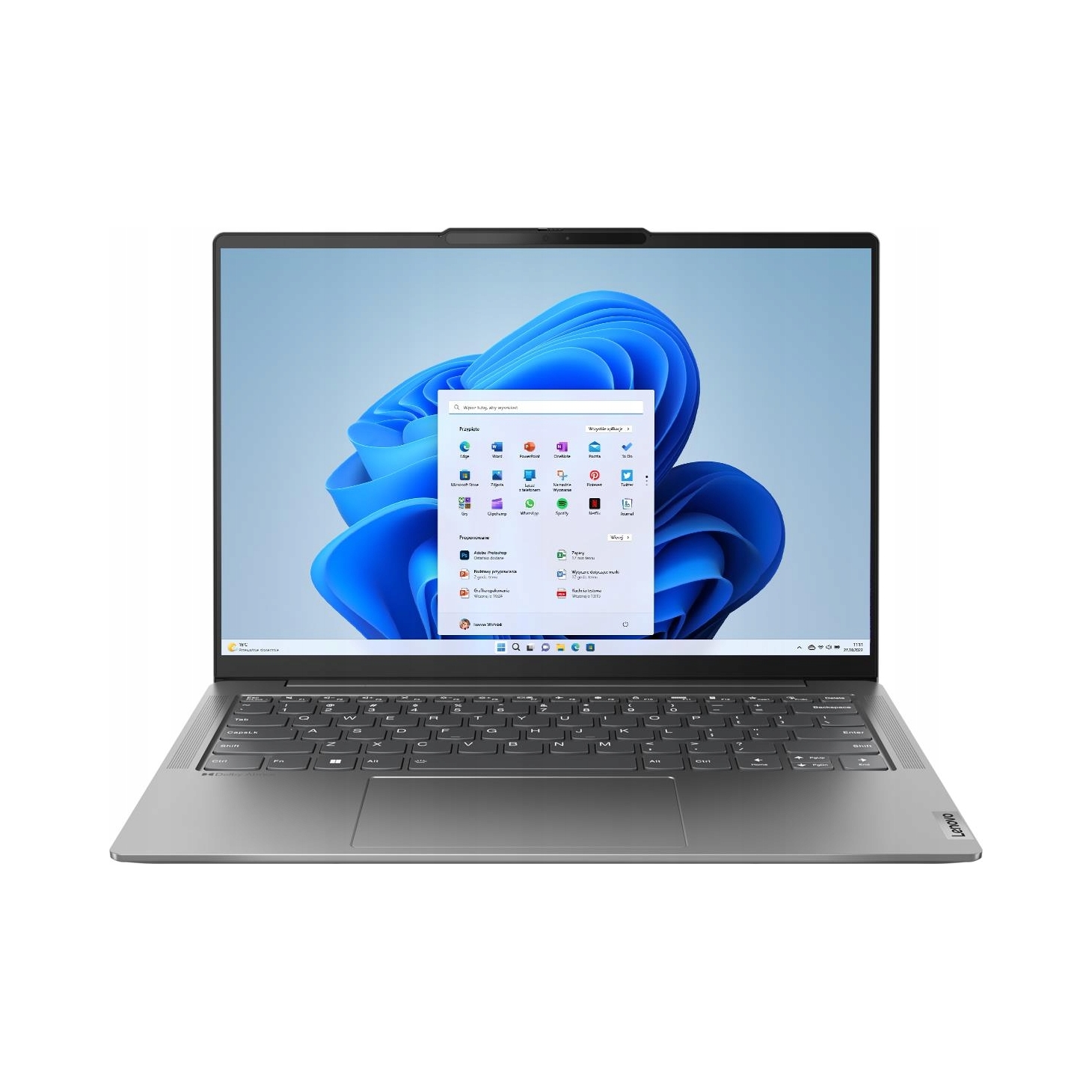 Laptop Lenovo Yoga Slim 6-14 14 " Intel Core i5 16 Gb 512 Gb szary