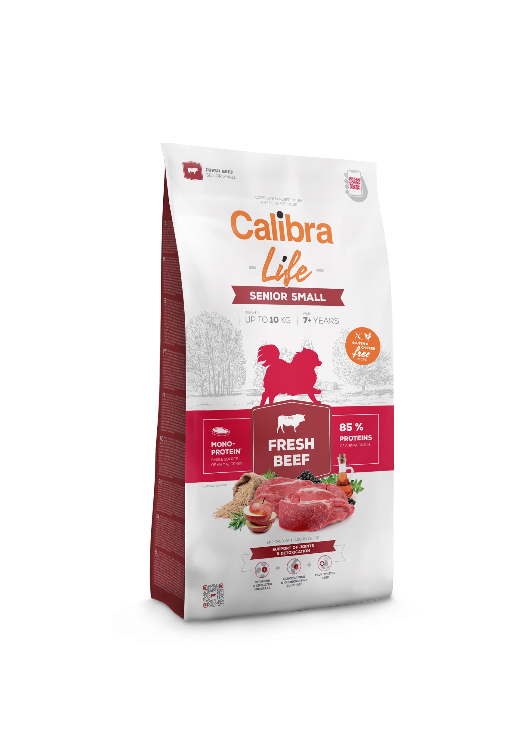 Calibra Dog Life Senior Small Fresh Beef 6 kg
