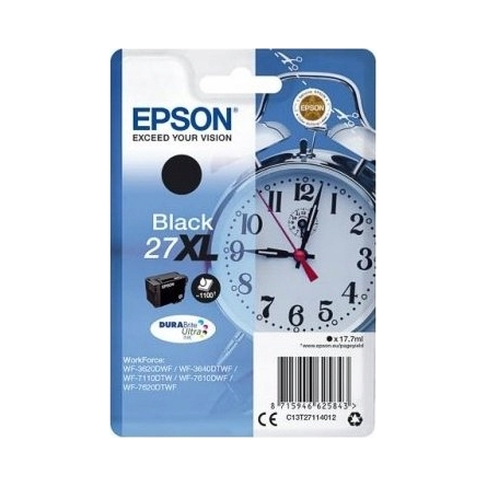 Originálny atrament Epson 27XL Čierny T2711 pre WF7610 WF7620