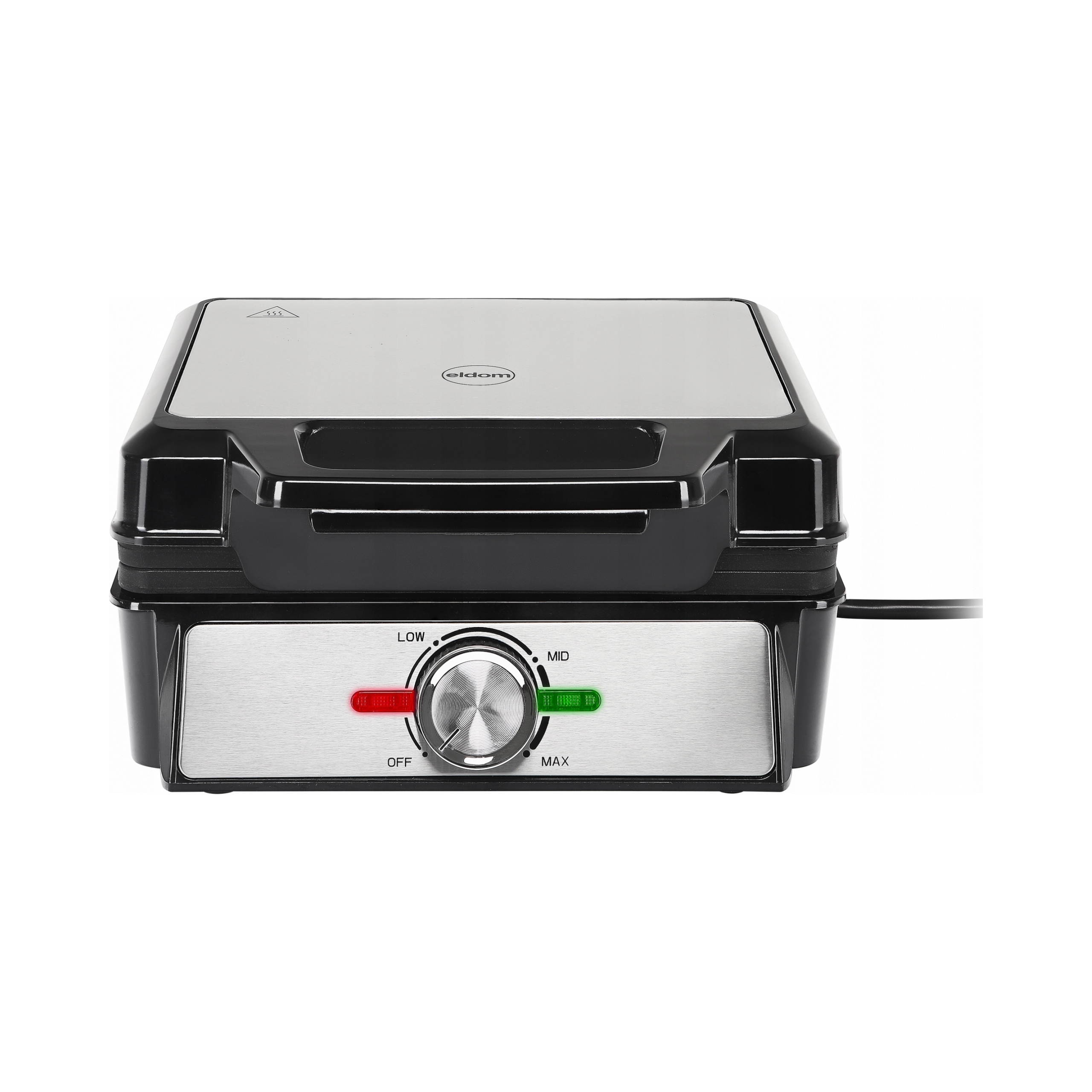 Gofrownica Eldom WA1600 Srebrny/szary 1600W