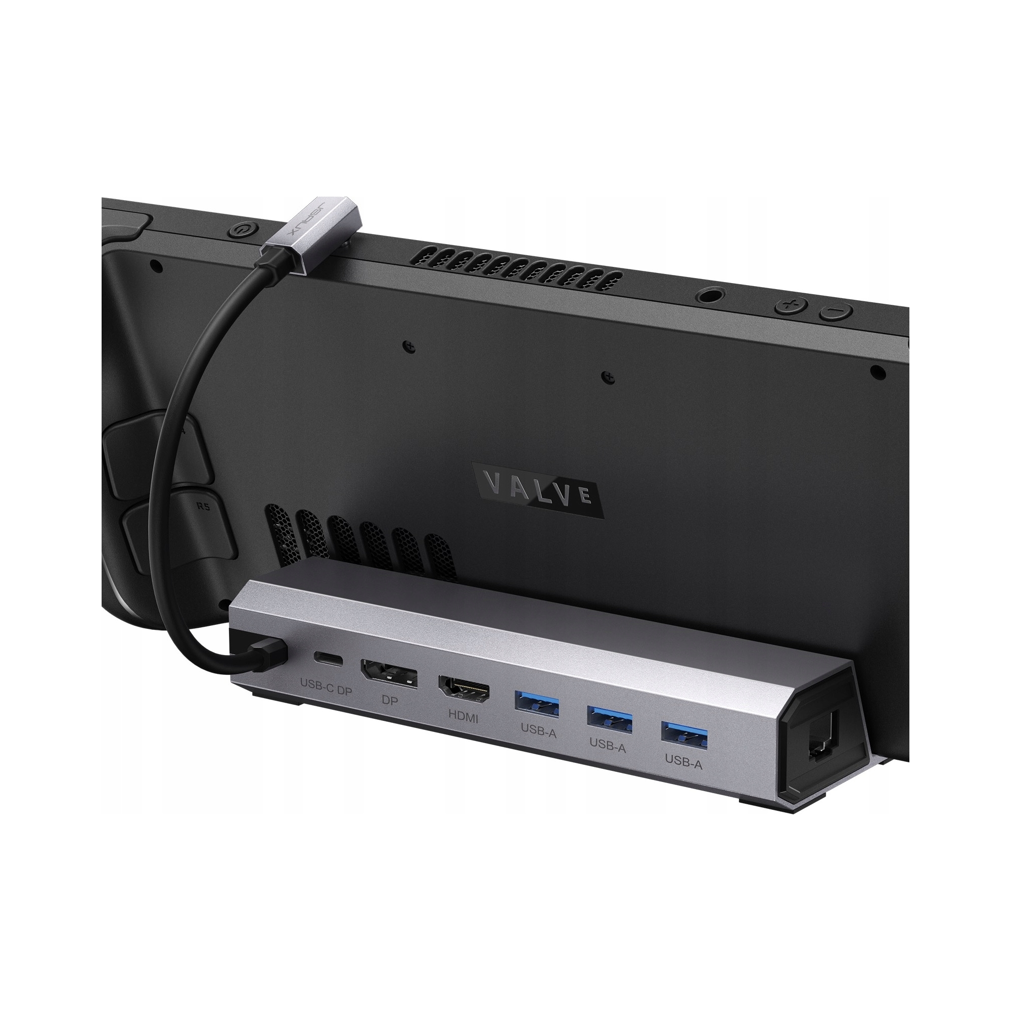 JSAUX hub USB-C HDMI DisplayPort 4K 60Hz USB-C PD