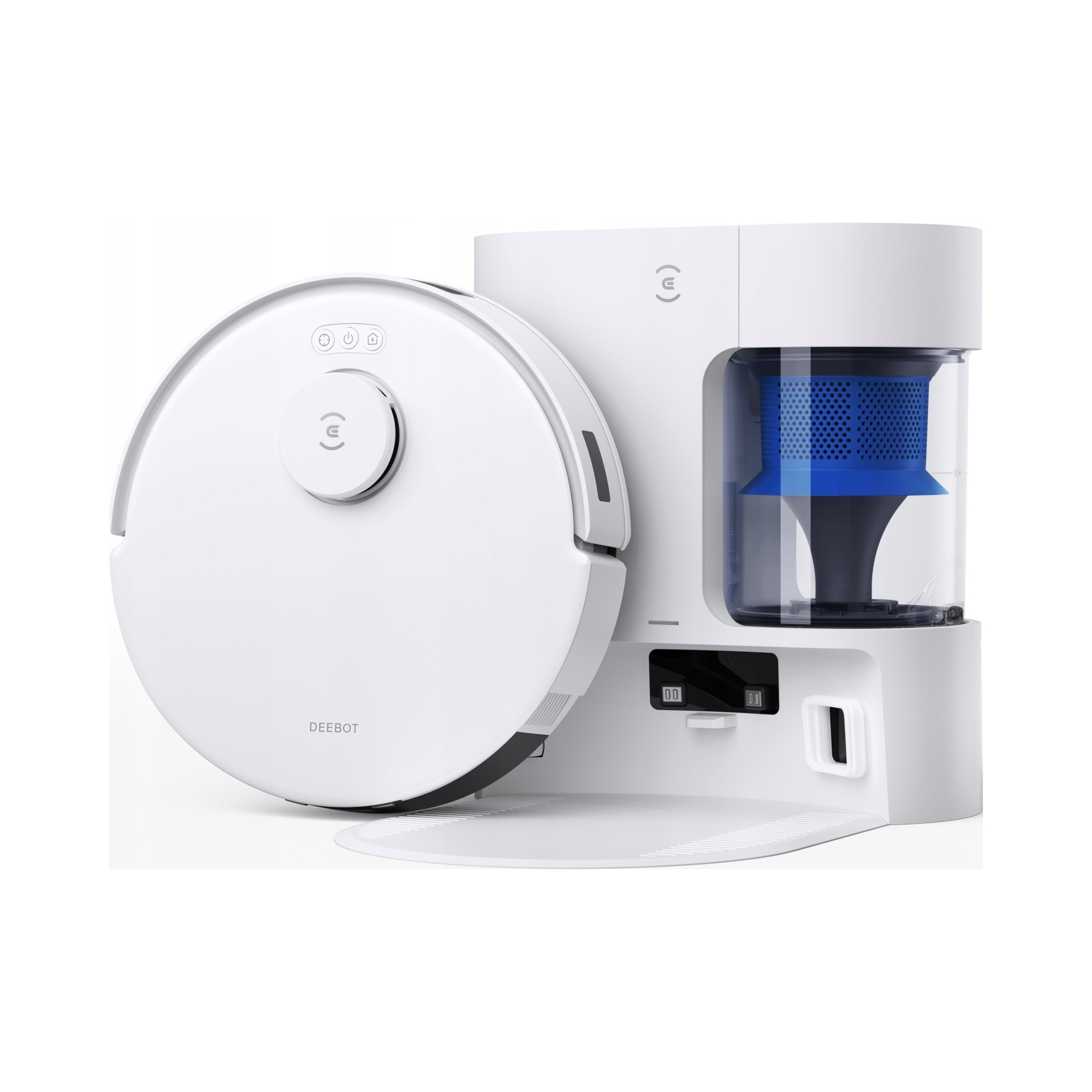 Robotický vysávač Ecovacs Deebot N20 Plus biely