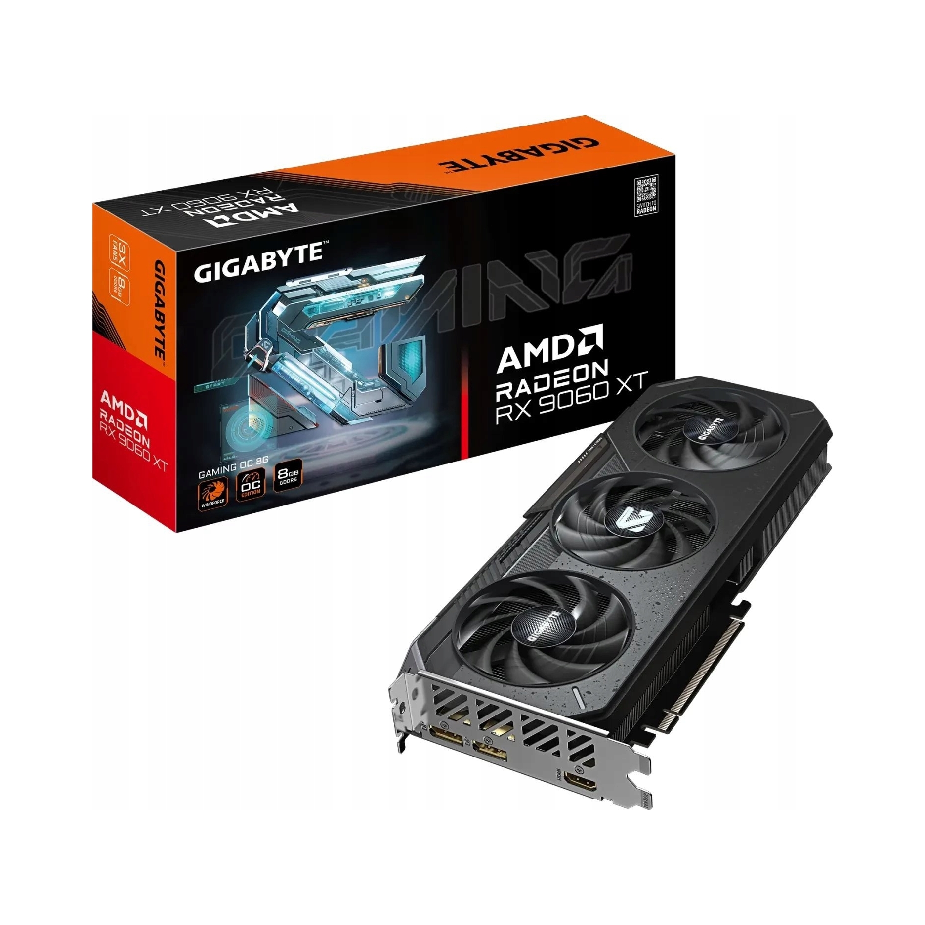 Karta graficzna Gigabyte Radeon RX 9060 XT Gaming OC 8GB GDDR6 128bit FSR