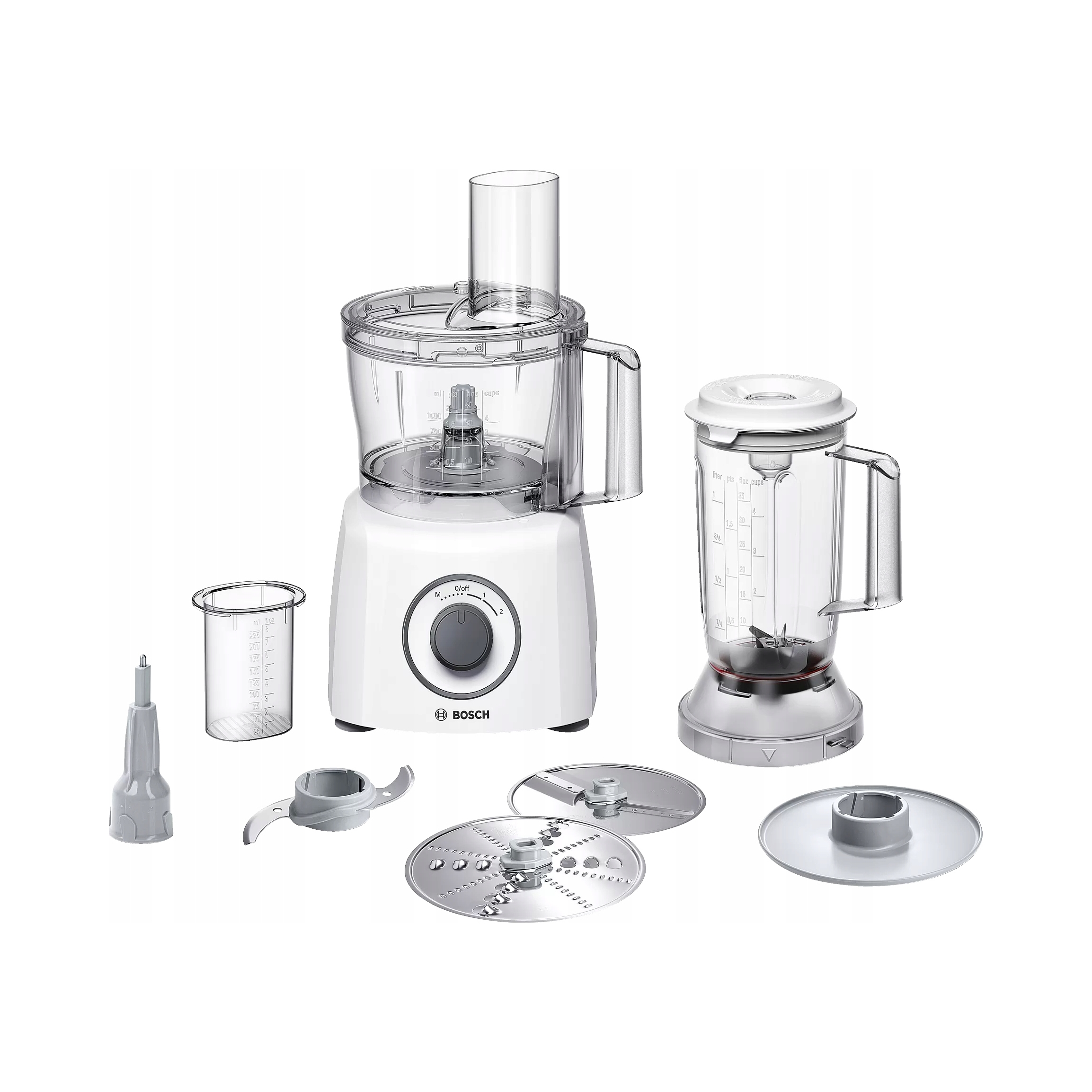 Robot kuchenny Bosch MCM3200W 800 W biały