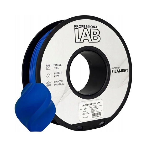 Filament Pla Professional Lab 1,75 mm 1000 g niebieski