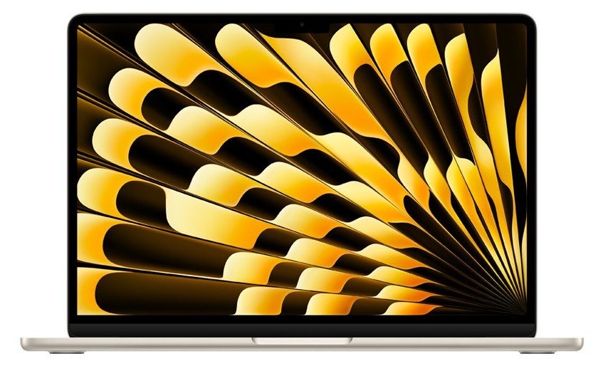 Notebook Apple MacBook Air 13 M4 13,6" Apple M4 16 Gb 256 Gb zlatý