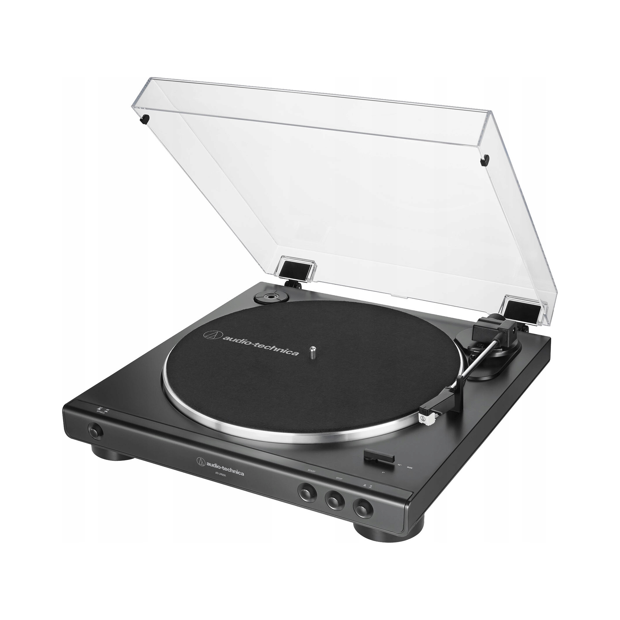 Gramofón Audio-Technica AT-LP60XBT Pásový pohon Predzosilňovač čierny