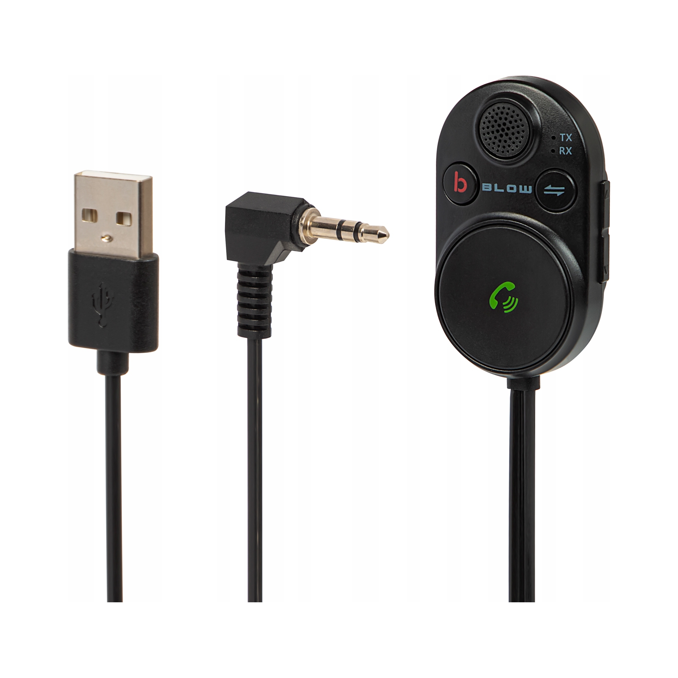 Transmiter bluetooth Blow Aux Usb 5V z wbudowanym mikrofonem