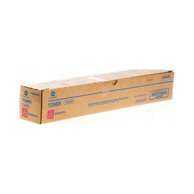 Originální Toner Minolta TN321M A33K350 C224 C264 C364 červený 25000 kopií