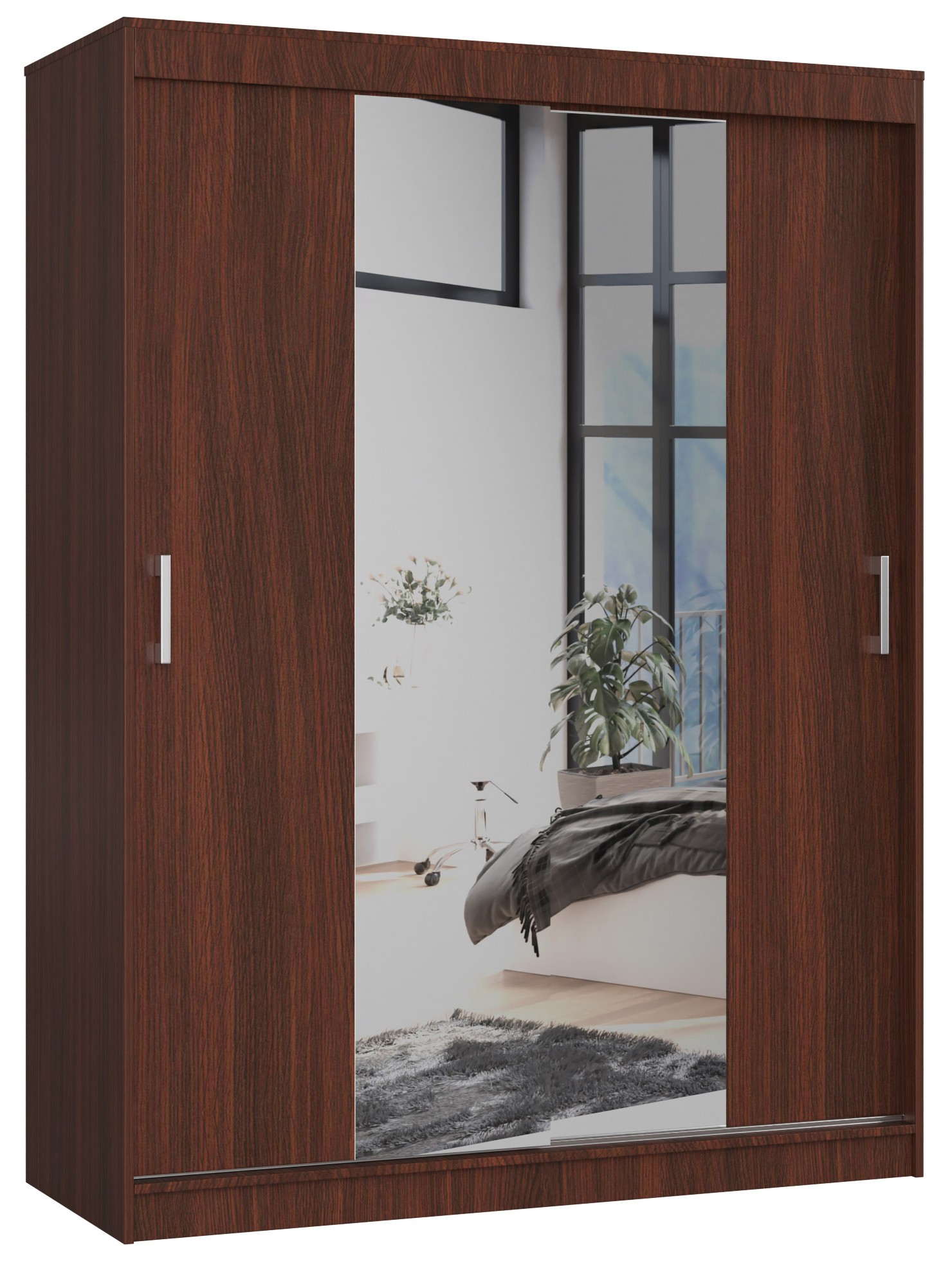 Szafa Przesuwna 150cm Clp Wenge