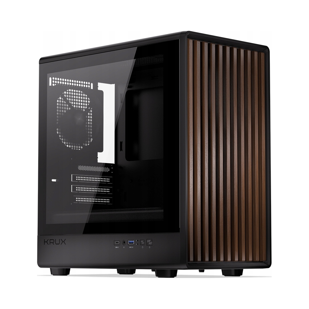 Obudowa Krux Helio Mini Tower czarny