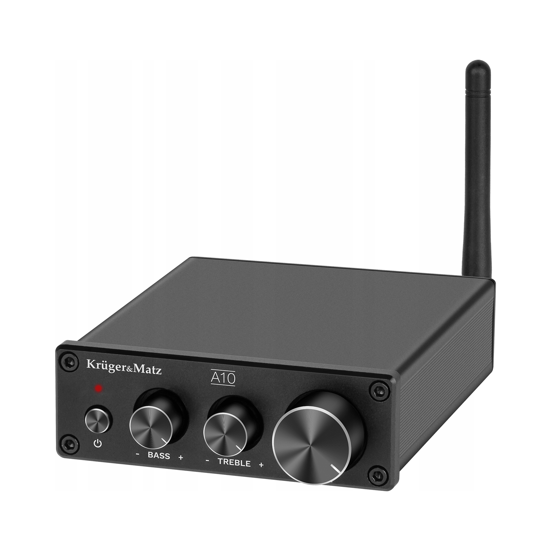 Kruger&Matz KM0568 Stereo zesilovač A10, Bluetooth 5.1, 2x 50 W, černý