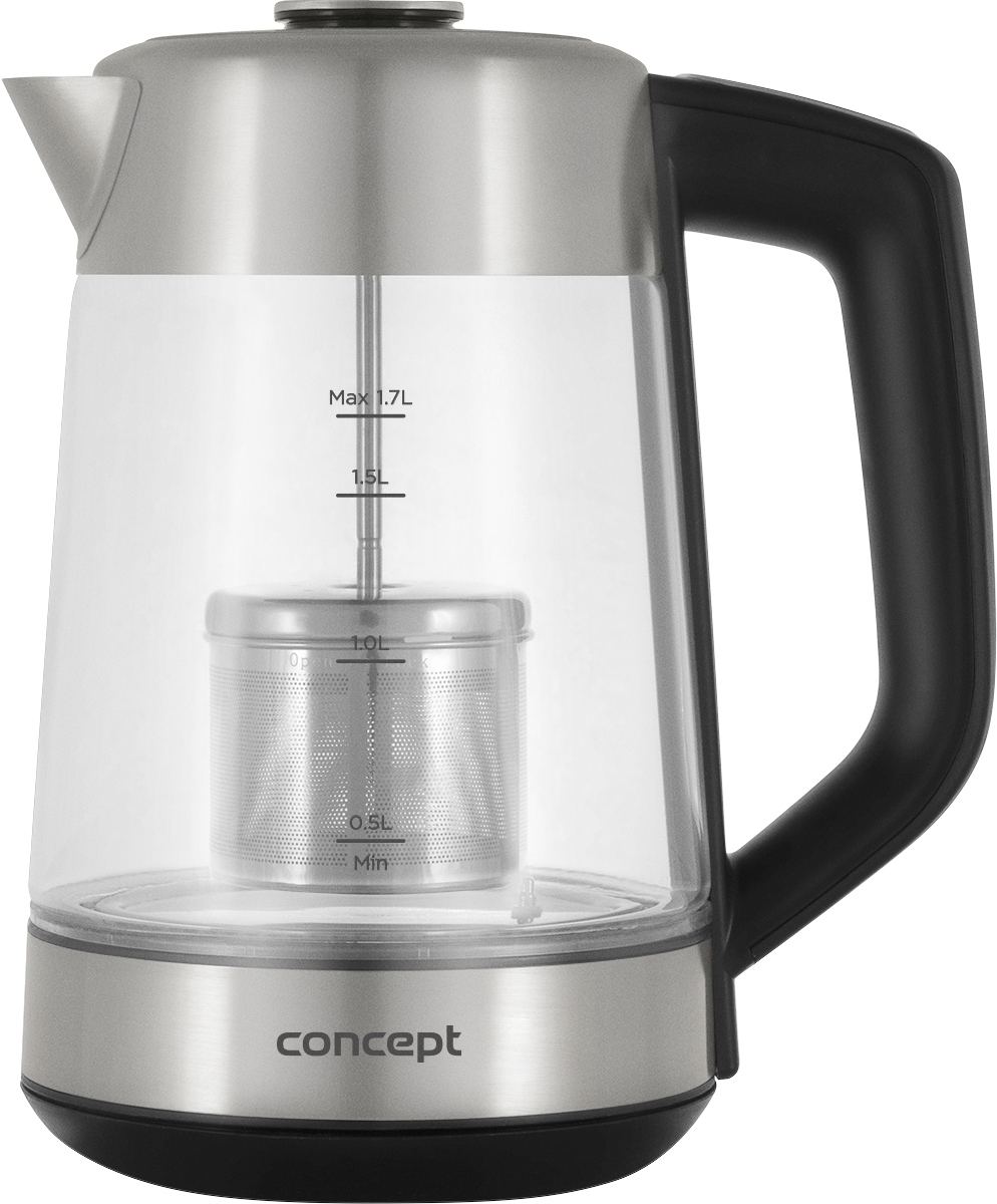 Rychlovarná konvice s regulací teploty se sítkem Concept RK4190 1,7 l