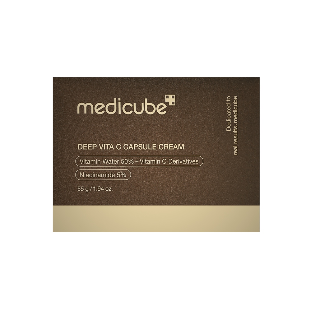 Medicube Deep Vita C Capsule Cream 55 g - krem rozjaśniajacy — 3