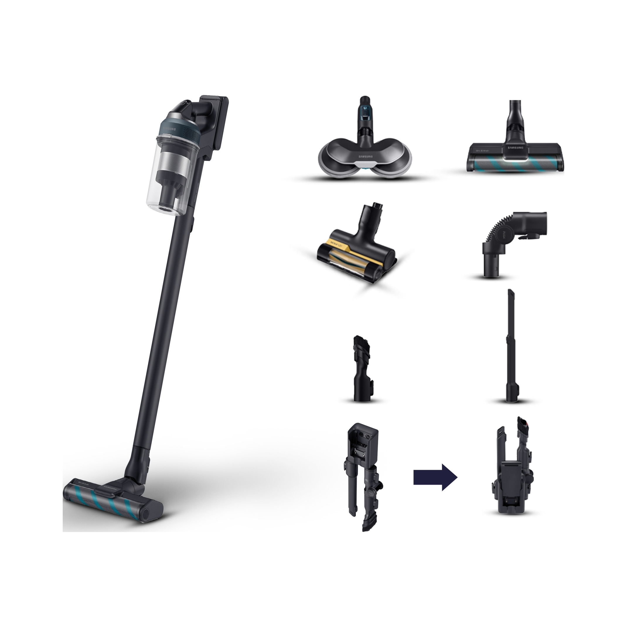Samsung VS20C852FTB/WA Odkurzacz pionowy Jet 85