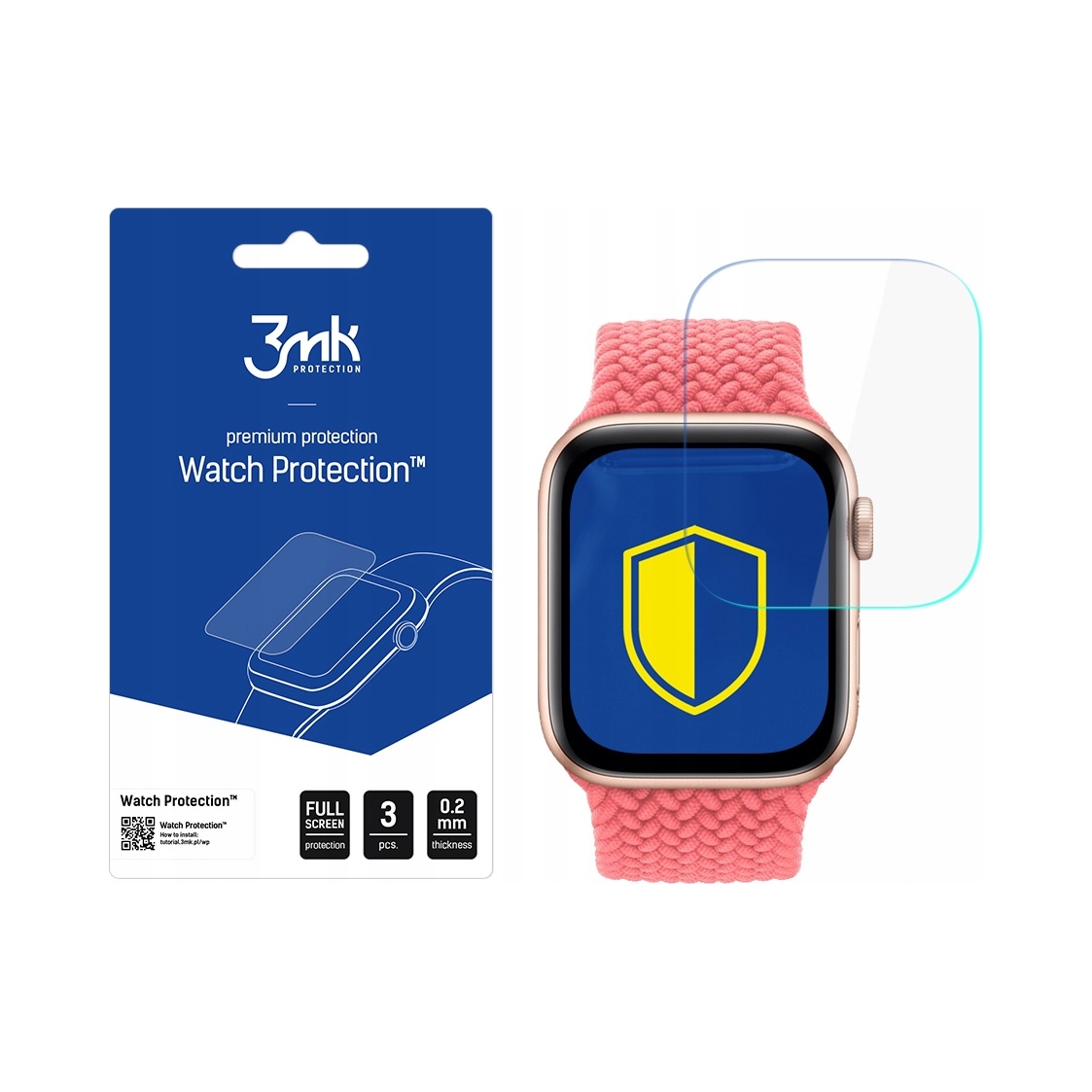 Folia ochronna 3mk Watch Protection™ v. Arc+ na Apple Watch Se 40mm