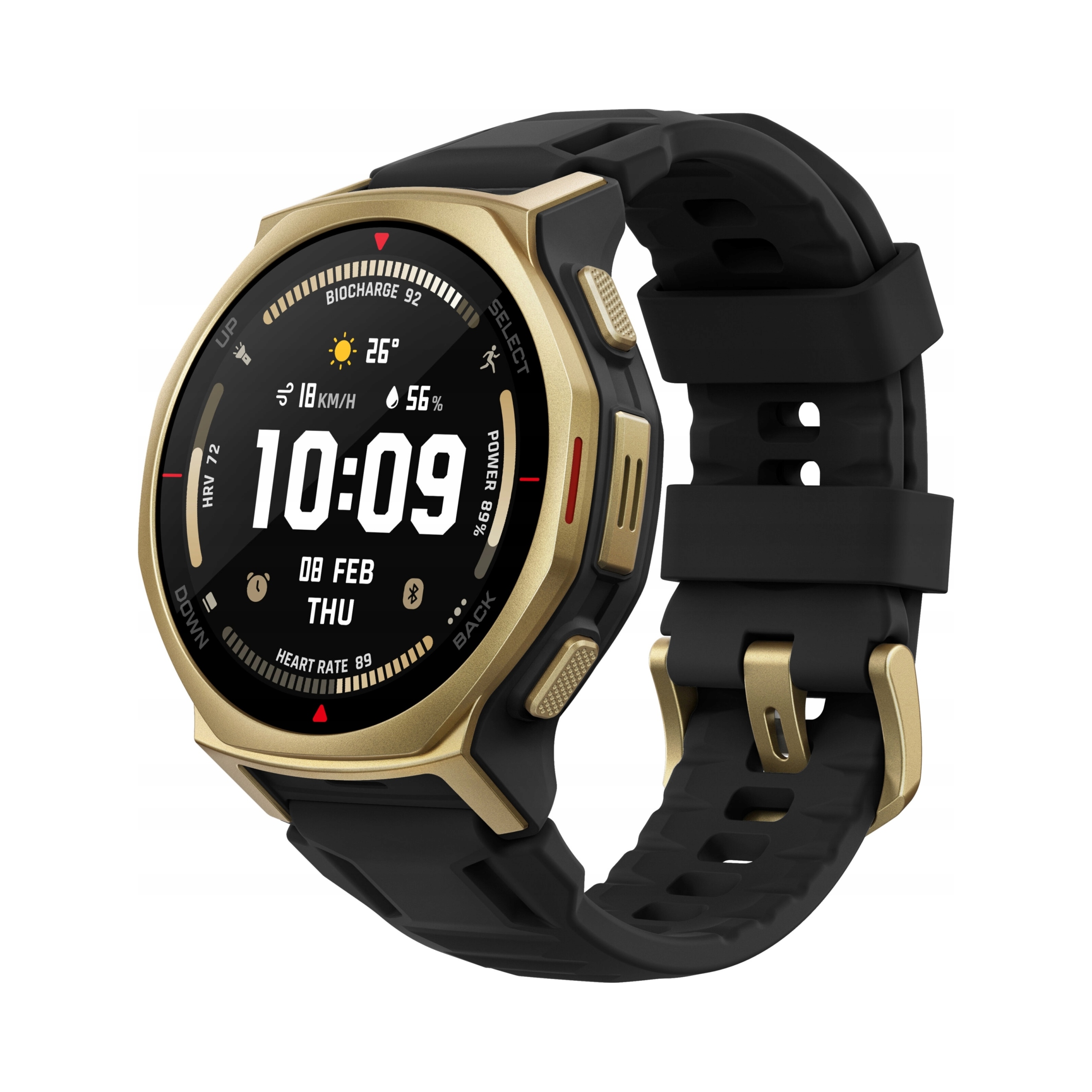 Amazfit T-Rex 3 Pro/ 44/ Šport Band/ Black Gold W2548GL1N