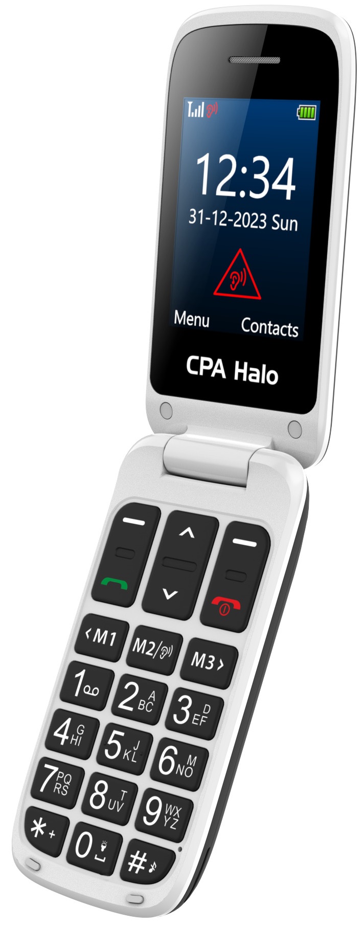Telefon Cpa Halo 25 Senior černý s nabíjecím stojánkem