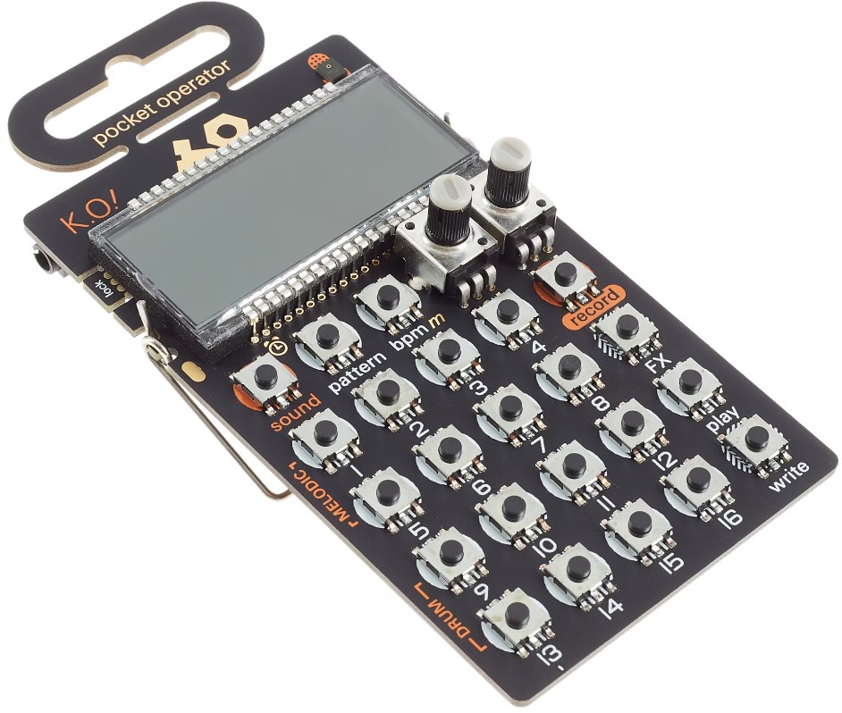 Teenage Engineering PO-33 K.O! Kolor czarny